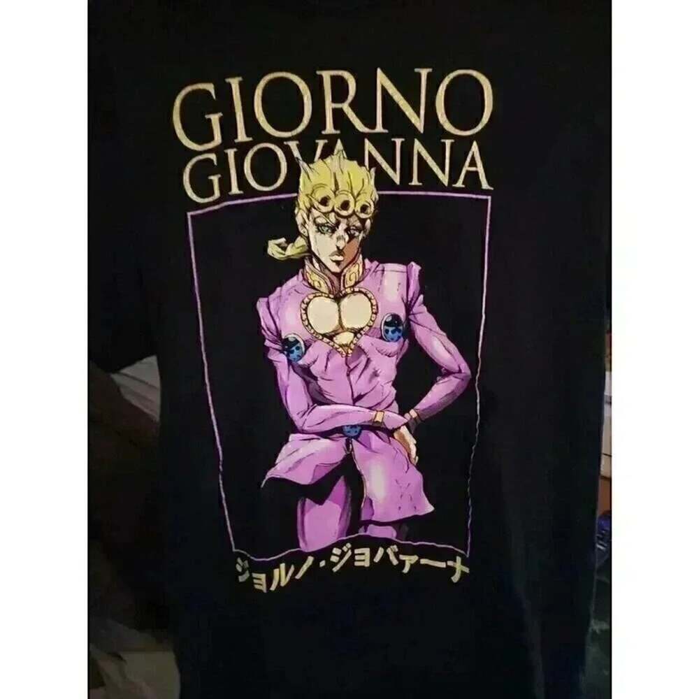 JoJo's Bizarre Adventure Giorno Giovanna t shirt anime tee sz S Ripple BBB